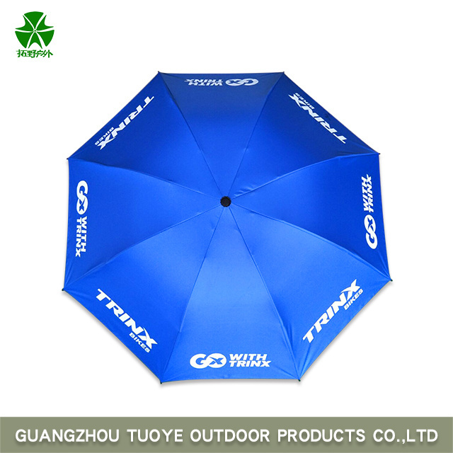 Ty Custom Logo Golf Umbrella Automatic OEM Wind Protection Umbrella Double Canopy Golf umbrella for the rain