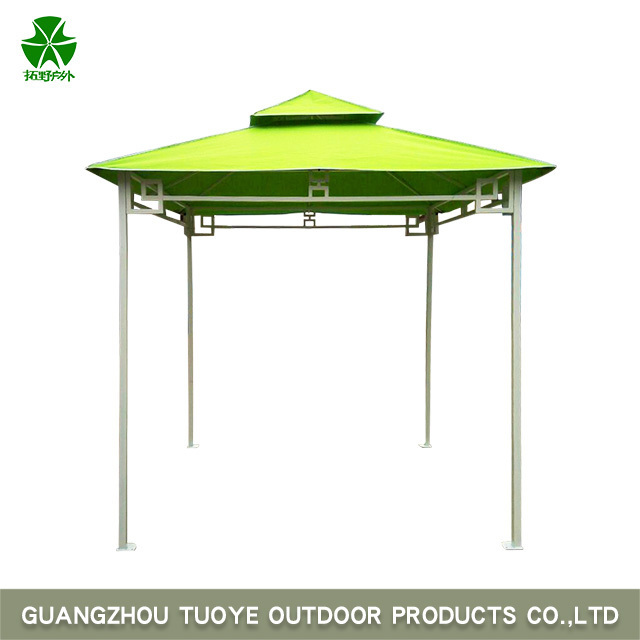 Tuoye Outdoor Furniture Luxury Garden Swings Garden 2 Seats Metal Swing