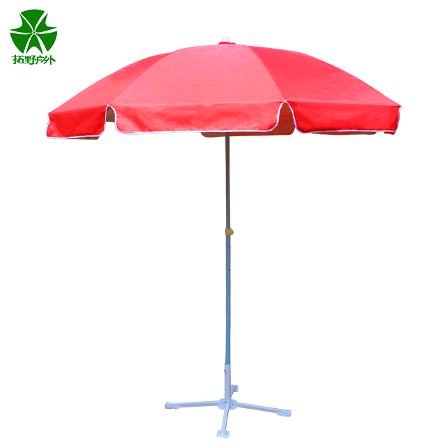 Tuoye Fishing Big Logo Print Manufacturer China Beach Waterproof Fabric Promotion Outdoor Uv Protection Dollar Store Umbrella