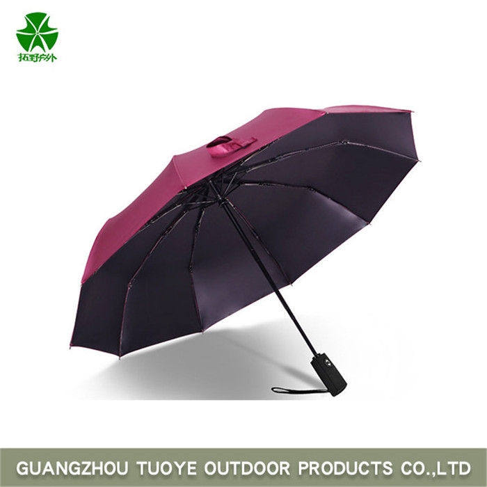 Tuoye Wholesale Custom Promotional Straight Automatic Logo Print Fiber Glass Golf Umbrella