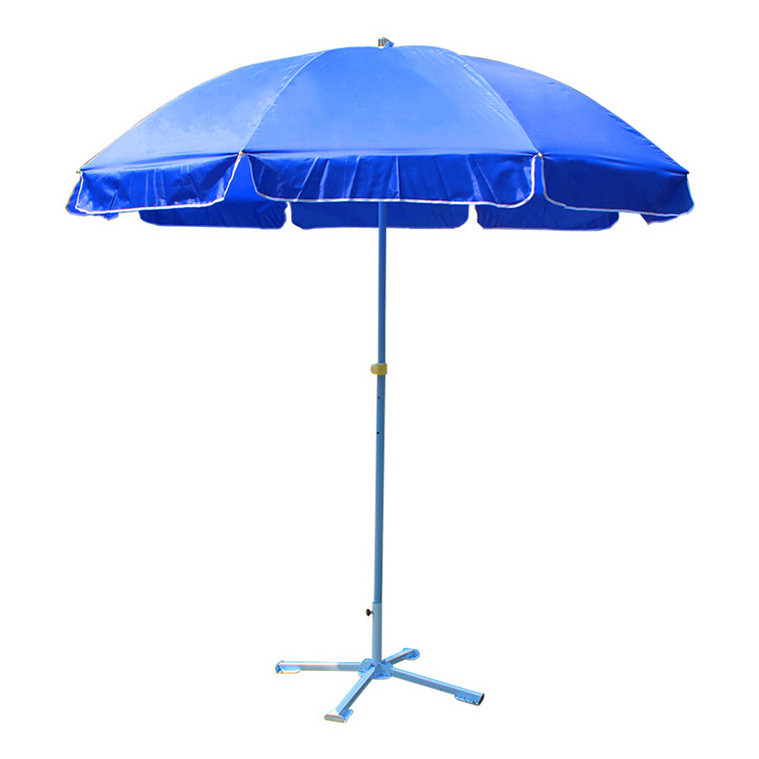 Ty Outdoor Waterproof Fabric Folding Beach Umbrella With Tassels