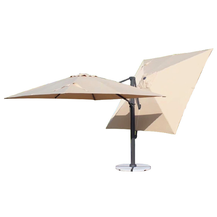 Tuoye Outdoor Patio Metal Cantilever Garden Umbrella