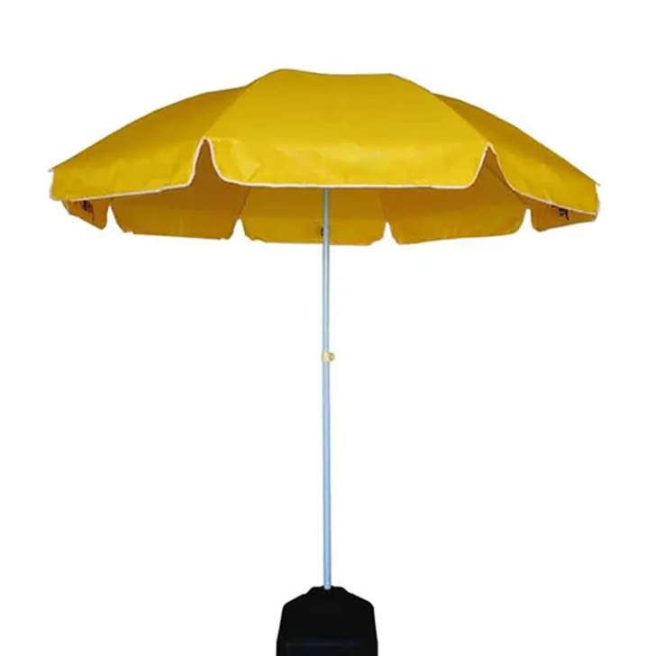 Tuoye  Portable Outdoor Sun Umbrella With UV Protection, Sand Screw Anchor, Shoulder Carry Bag