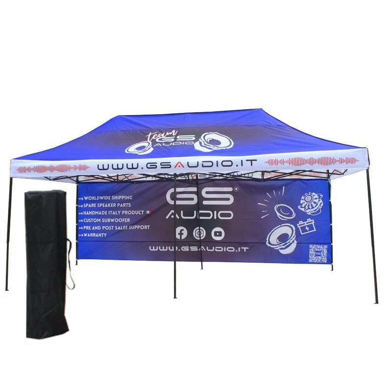 Tuoye Promotion Trade Show Steel Gray Commercial Canopies Canopy Shelter Tent With Heavy Duty Roller Bag