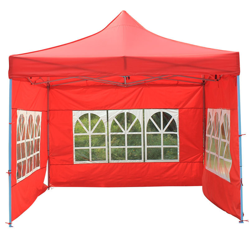 High Quality 3X3m 3X4.5m Spring Steel Wire Pop Up Tent Folding Canopy Tent With Side Walls