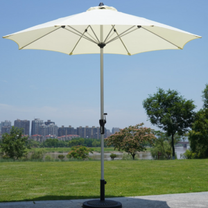 2.7M Milan garden umbrella outdoor table set with umbrella