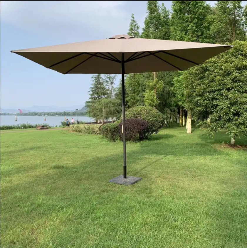 Ty Custom furniture patio umbrella garden cantilever umbrella outdoor double parasols large roman umbrella