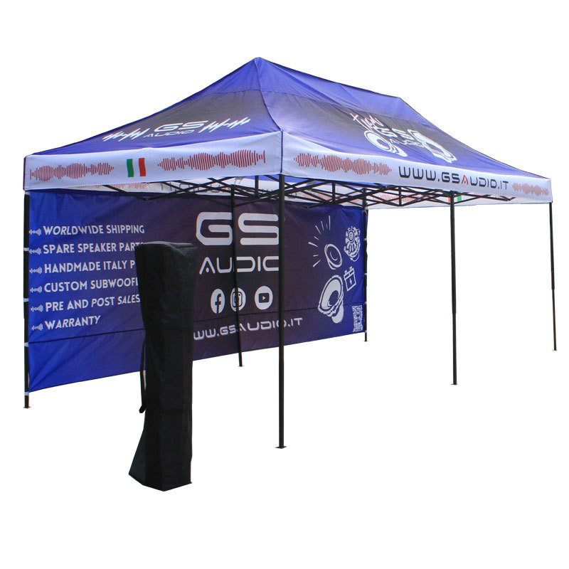 Tuoye Promotion Trade Show Steel Gray Commercial Canopies Canopy Shelter Tent With Heavy Duty Roller Bag