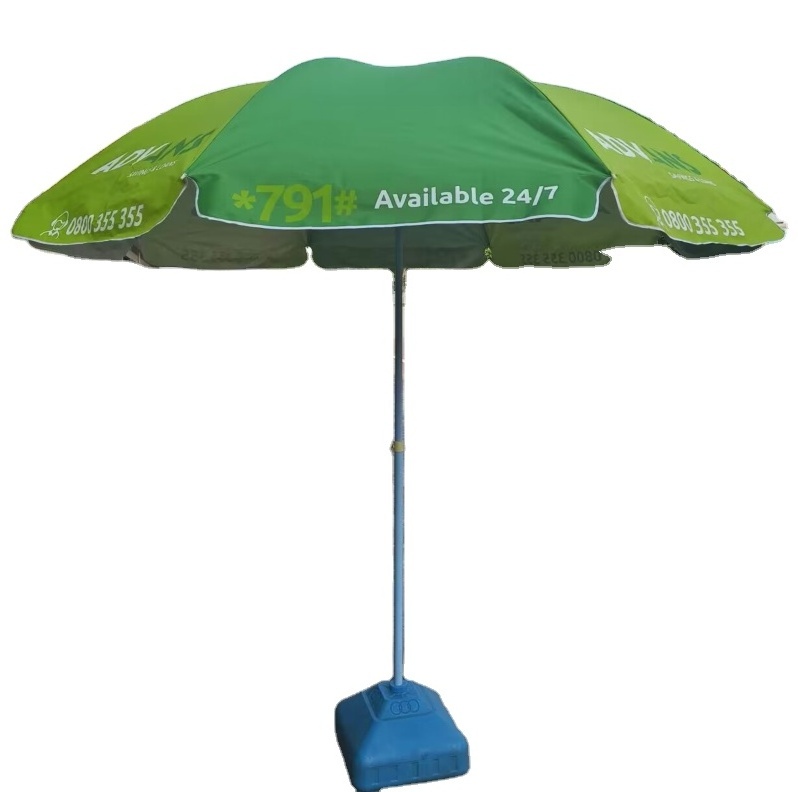 Beach Umbrella with UV Protection with logo printing