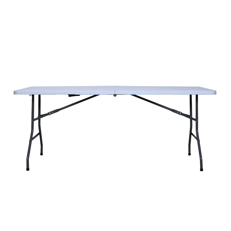 Tuoye Folding Long Table Plastic Folding Simple Training Conference Table Household Folding Dining Table