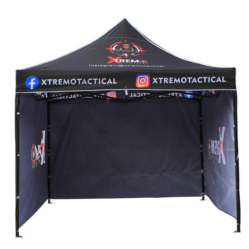 Wholesale custom 10x10 portable aluminium pop up trade show canopy tent with side wall