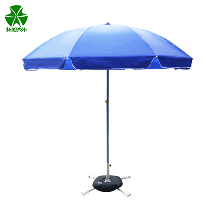 Tuoye Profesional Custom Logo Outdoor Parasol Advertising Beach Umbrella