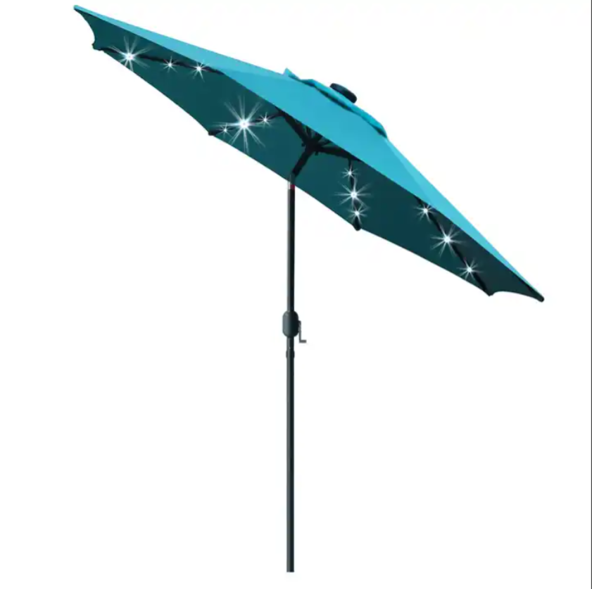 Ty Aluminium heavy duty center pole umbrella folding outdoor beach umbrella