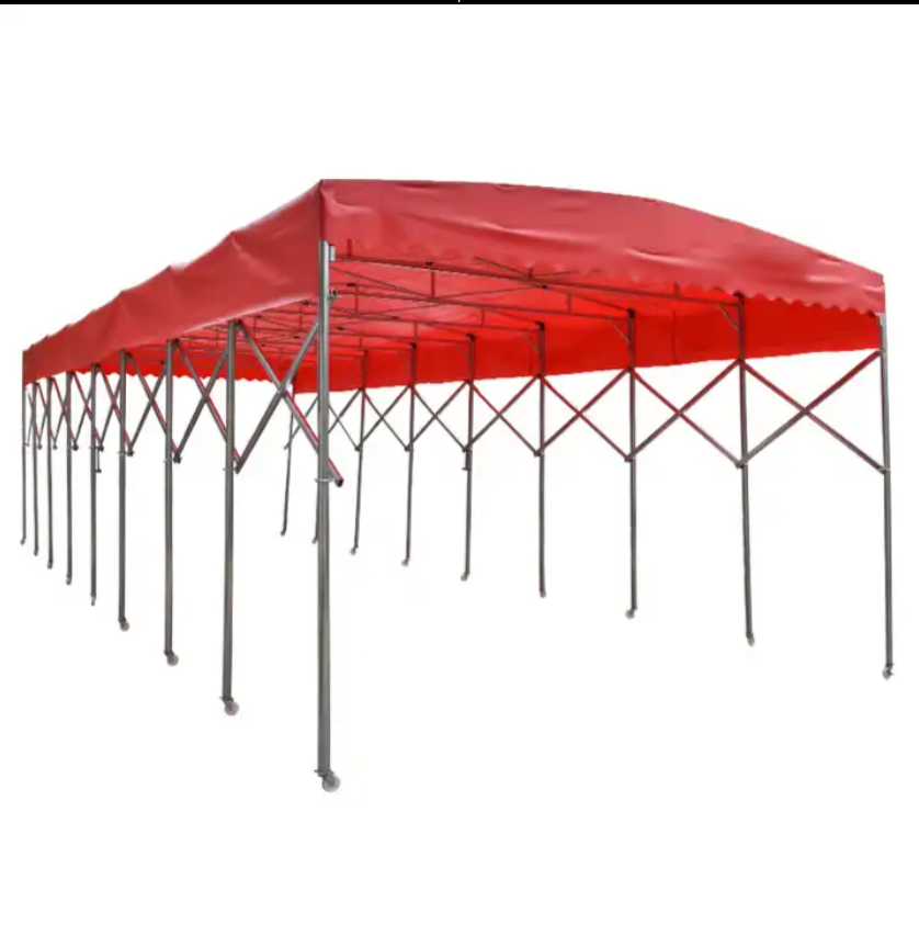 Ty Sunshade for highway concrete curing push and pull sliding tent against wind and snow