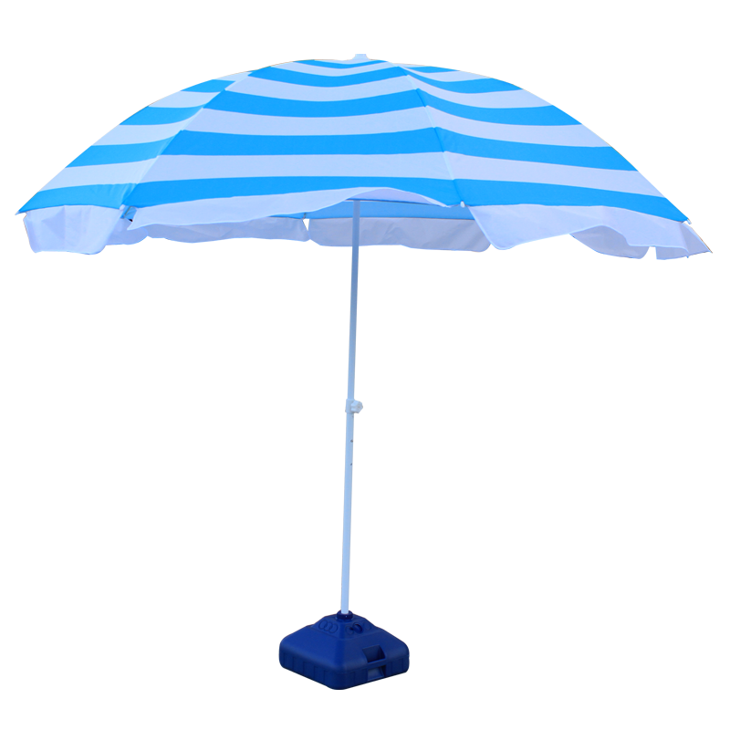 Beach Summer Waterproof Chinese Sun Large Luxury Outdoor Beach Wholesale Umbrella With Base