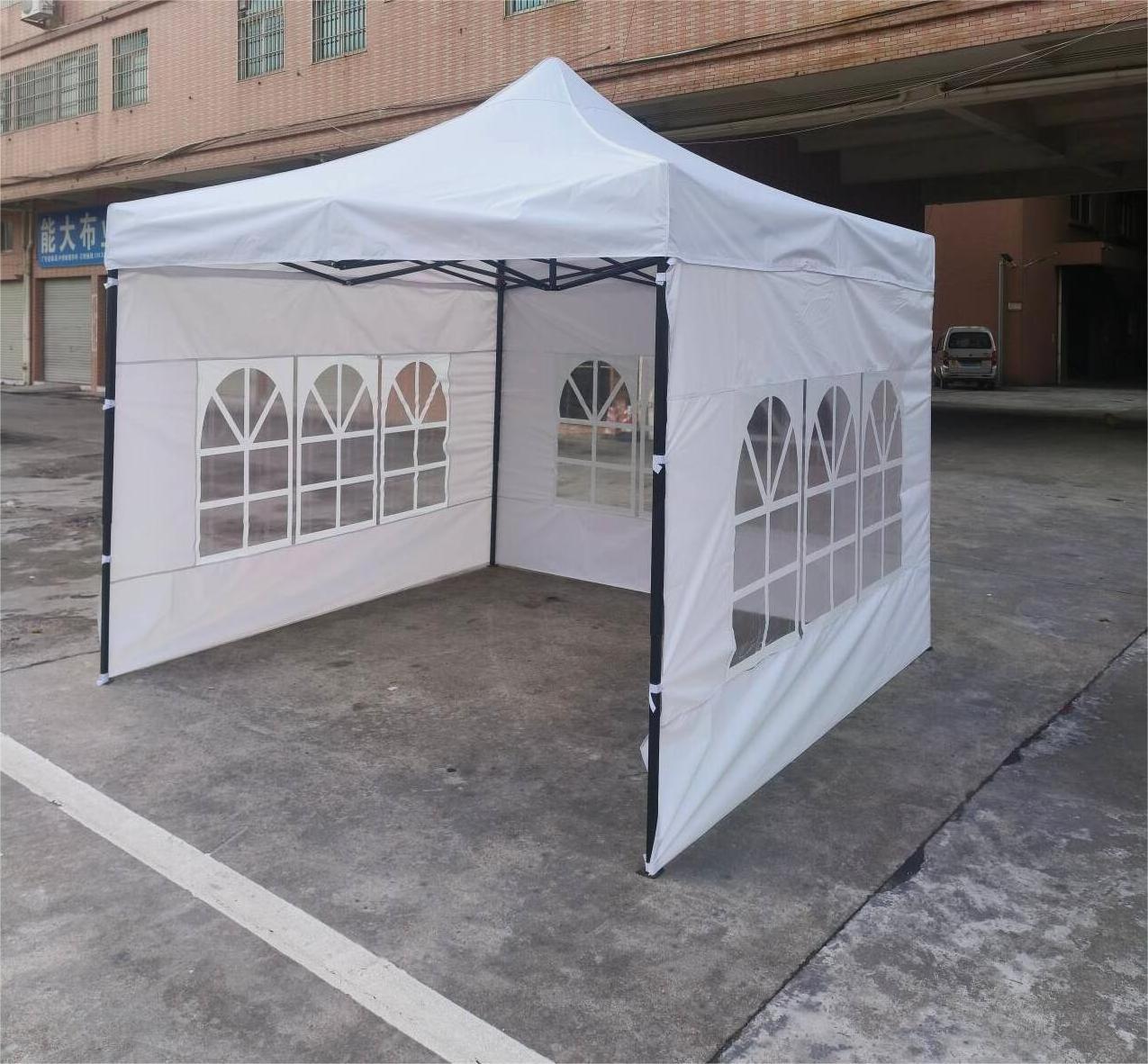 Ty Heavy Duty Portable 3x3 Gazebo Event Trade Show Pop up Tent Folding Shelter Canopy for Camping