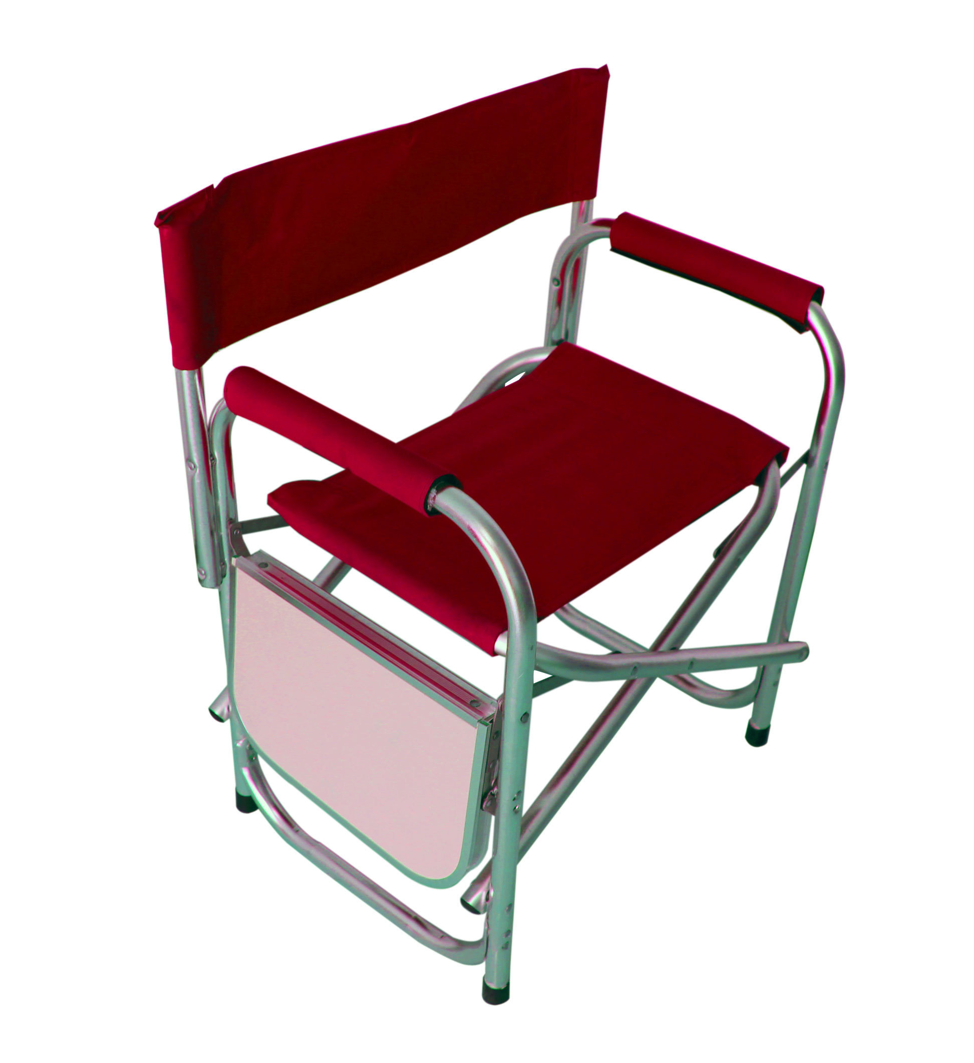 Heavy Duty Pink director chair Chair Lightweight Full Aluminum Frame Makeup Artist Collapsible Chair