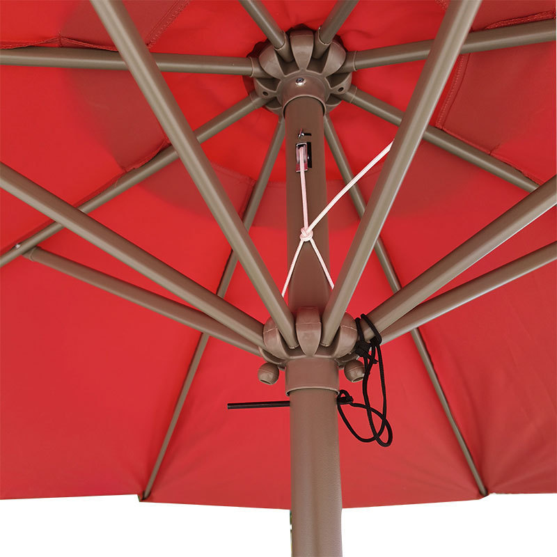 Tuoye Outdoor Furniture Garden Double Canopy Umbrella Cantilever Large Parasol 3.5m Patio Parasol Economic Umbrellas For Gastro