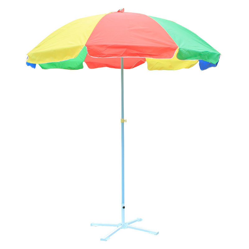 Hot Saling 2m Commercial Parasol Windproof Umbrella With Zinc Tilt Sun Parasol