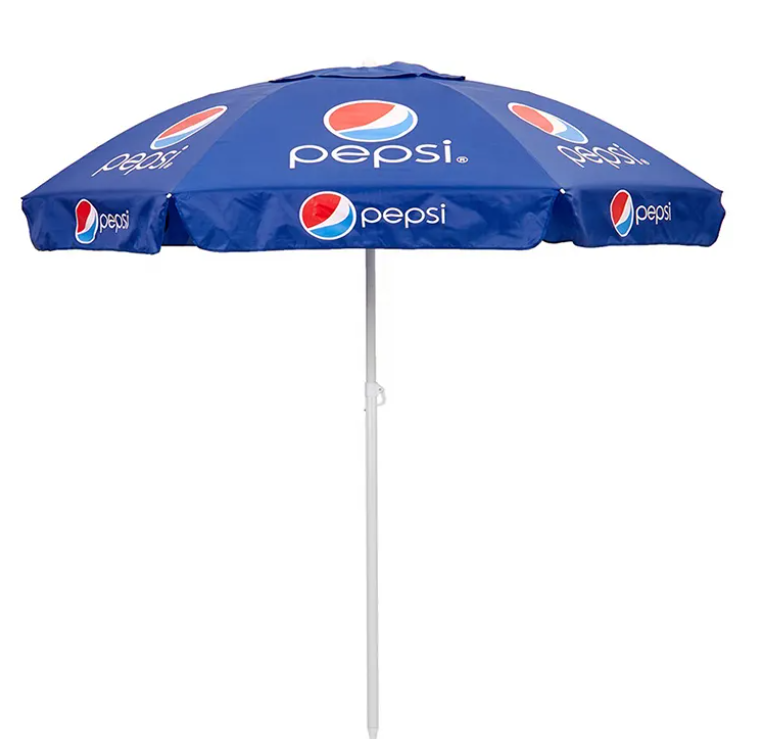 TUOYE  professional custom LOGO outdoor parasol advertising beach umbrella