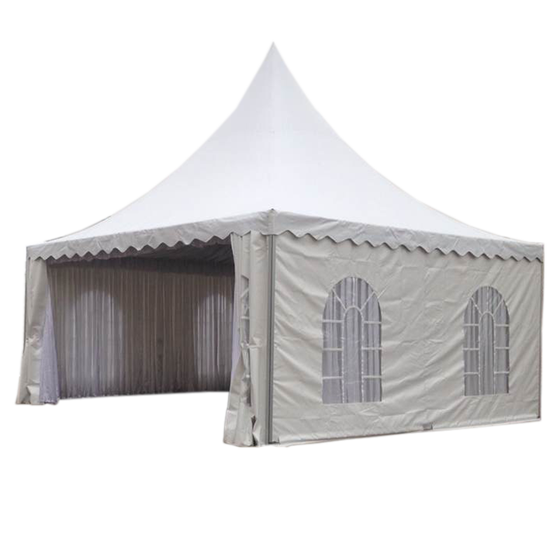 Tuoye Outdoor Pagoda Tent 5x5m 10x10 Clear Tent Top Pinnacle Carpas Para Fiesta Carpa Transparent Marquee Pagoda Tent