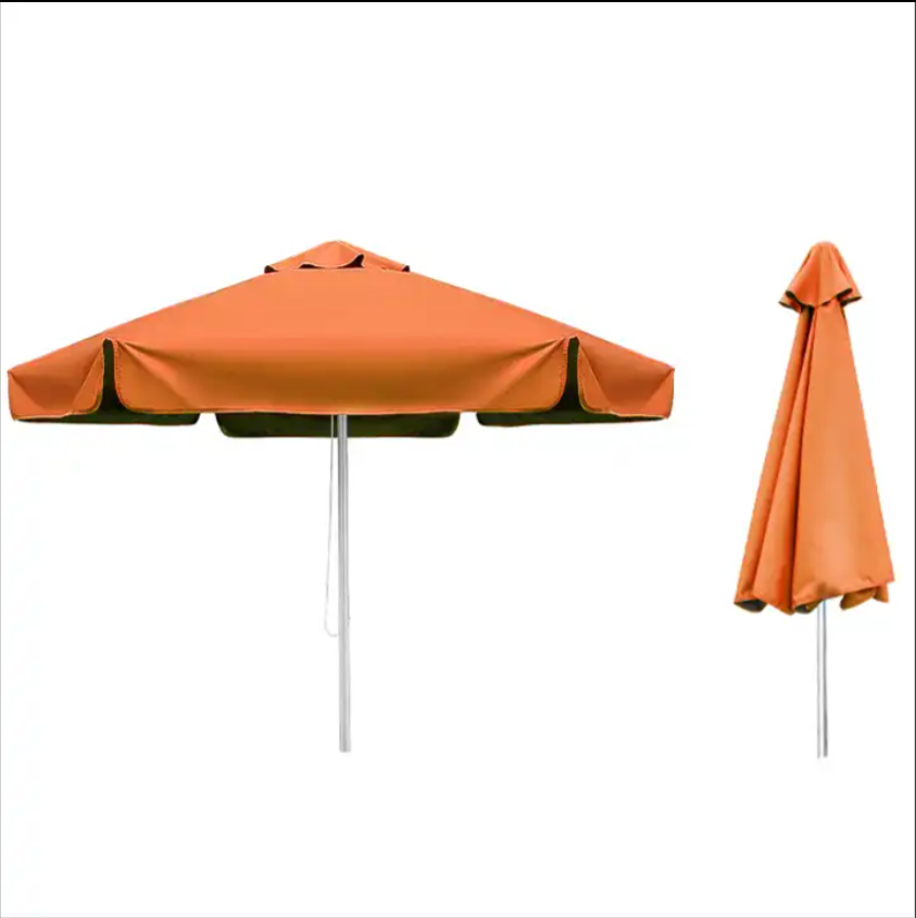 Ty Customized Patio Furniture 3 Meter Center Pole Market Parasol 9ft Outdoor Umbrella 10ft Table Umbrella for Restaurant Cafe Sh