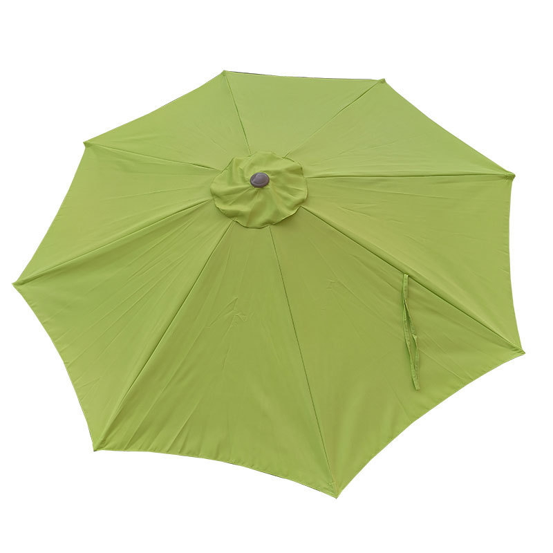 Tuoye Top Green Patio Furniture 9 Ft Garden Umbrella Steel Beach Umbrella Outdoor  Waterproof Polyester  Steel Patio Umbrellas