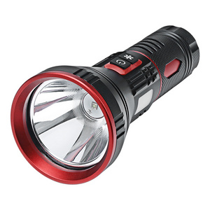 Super Bright Flashlight 100000 Lumen Flashlight Led Aluminum Alloy Long Shot Powerful Flashlight With Power Bank