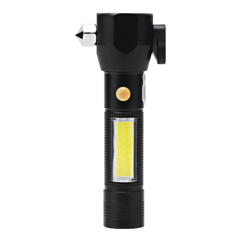 XPE COB LED flashlight  with aluminum body Utilized tools USB rechargeable portable Defensive  torch light for Outside Sports