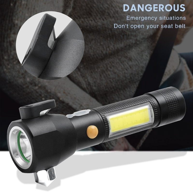 New Arrival Magnet COB Flash Light LED Flashlight Multi Function Rechargeable Torch