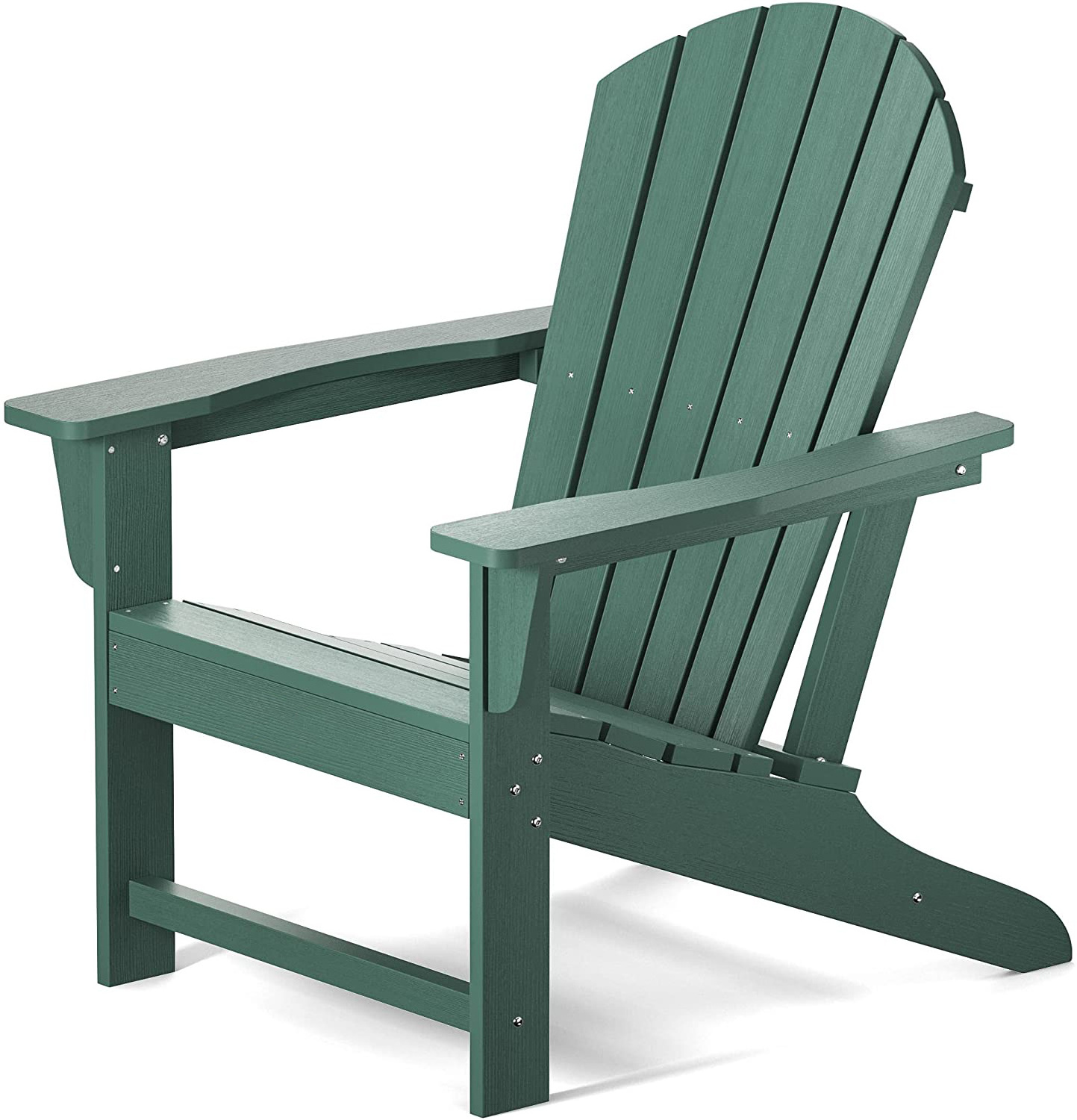 Danlong PP Material Plastic Resin Adirondack Chair, Outdoor Garden Beach Plastic Wood Chairs