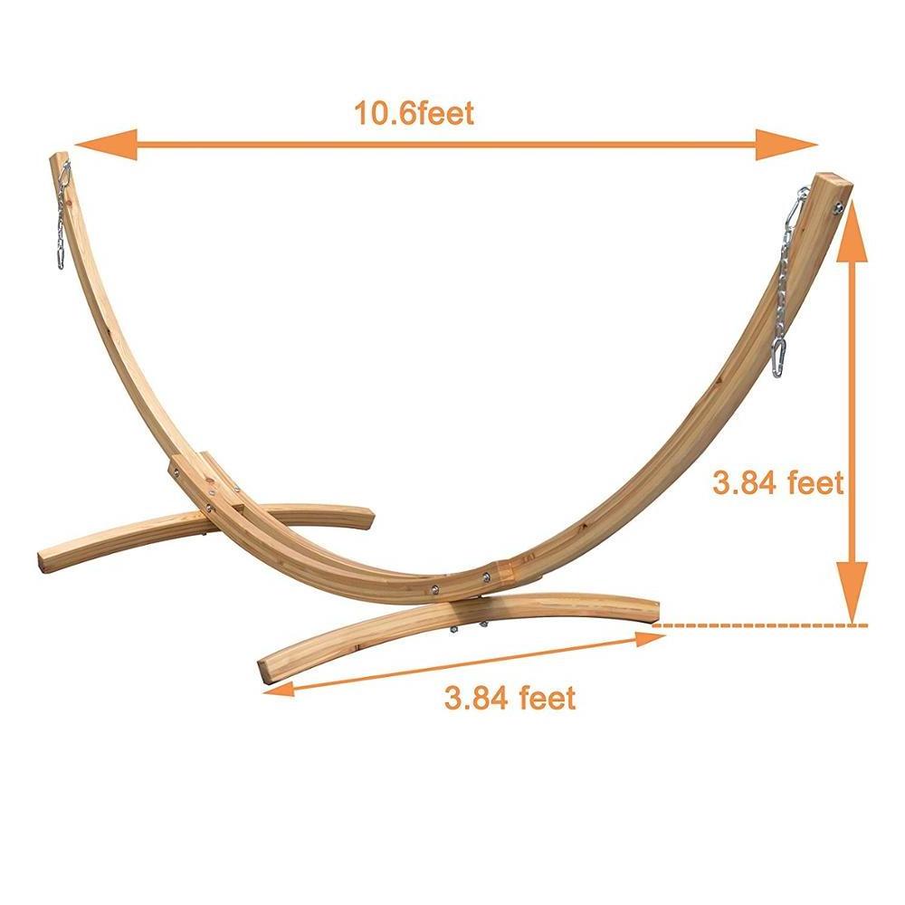 Danlong Hammock Wooden Stand High-end Comfortable Hammock Stand Outdoor Hammock wood Stand