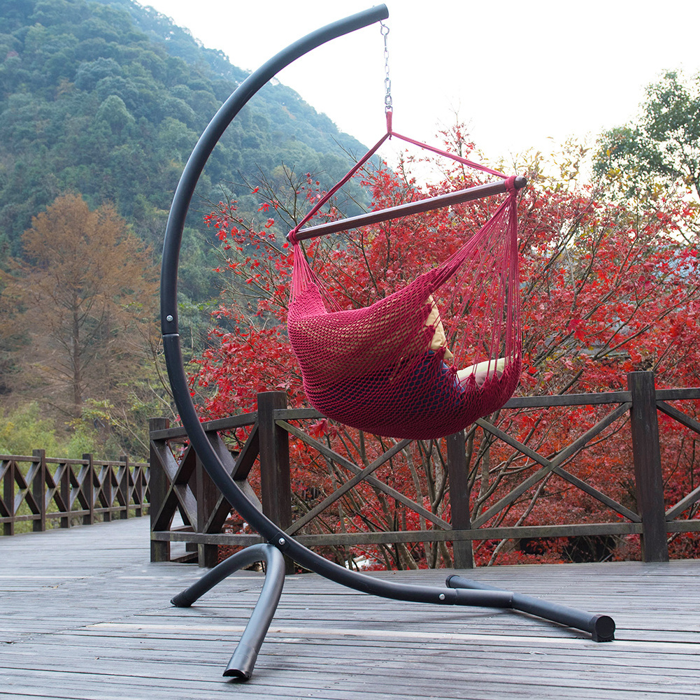 Danlong C Hammock Stand with Heavy Duty Coated Steel for Swing Chair