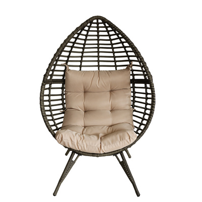 Danlong Outdoor Furniture Indoor Wicker Rattan Garden Patio Egg Swing Chair