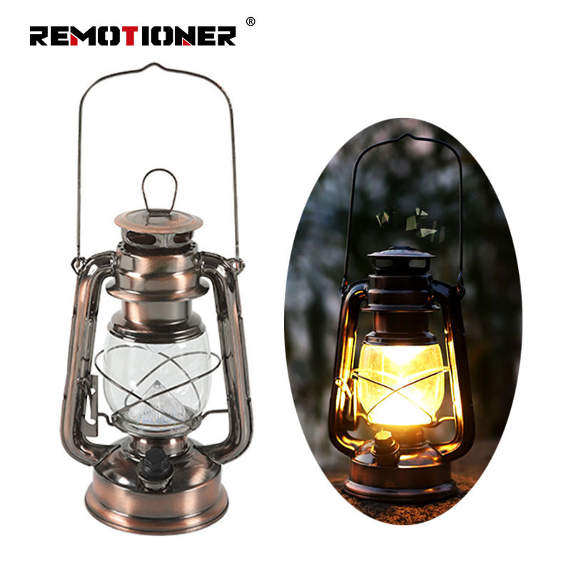 Retro Design USB Rechargeable Tent Lamps Outdoor Lights Led Portable Camping Lantern