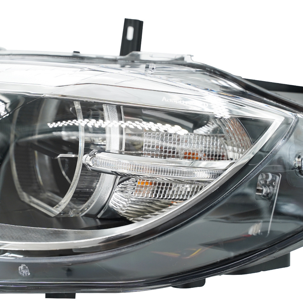 For BMW X6 E71 LED Headlight DRL 2008-2014 Replace OEM Halogen Double Lens Beam Upgrade 63117287013  63117287014