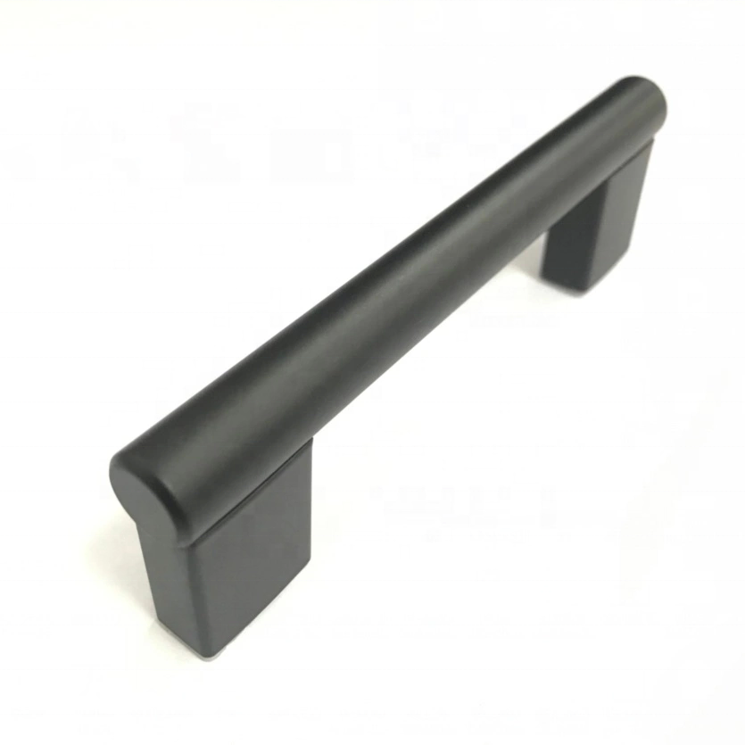 Stainless Steel Black Never Rust Solid Aluminum Furniture Kitchen Cabinet Door Pull Handles