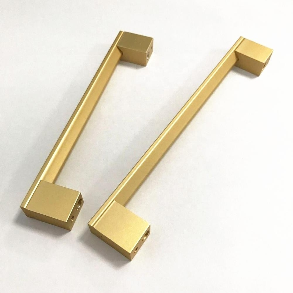 Brass Furniture Gold Brushed Accessories Handle Drawer Knobs