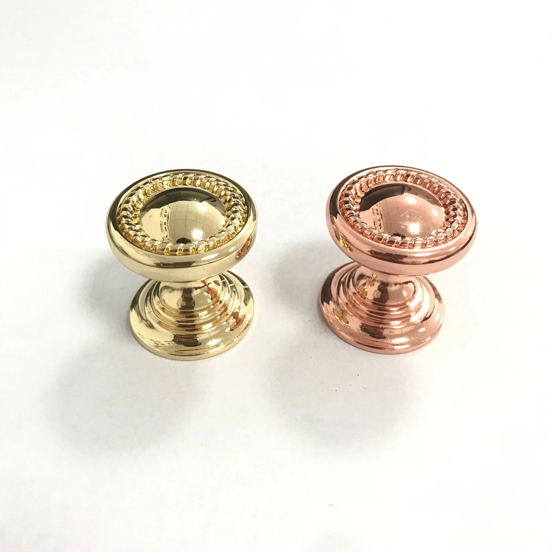 European Style Classic Gold Knobs Handles Antique Cabinet Dresser Drawer Zinc Alloy Knob S1420