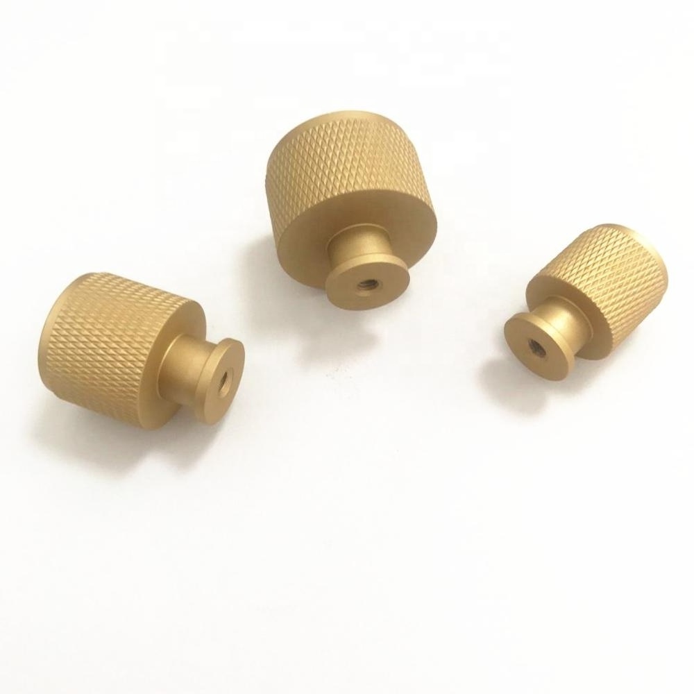 Luxury Unique Furniture Designer Knurling Handle Knob