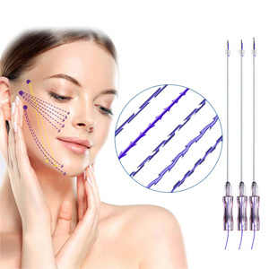 Disposable Cog Thread Molding W 19g 100mm Eye Wrinkles V Line Face Body Breast Lifting Pdo Thread