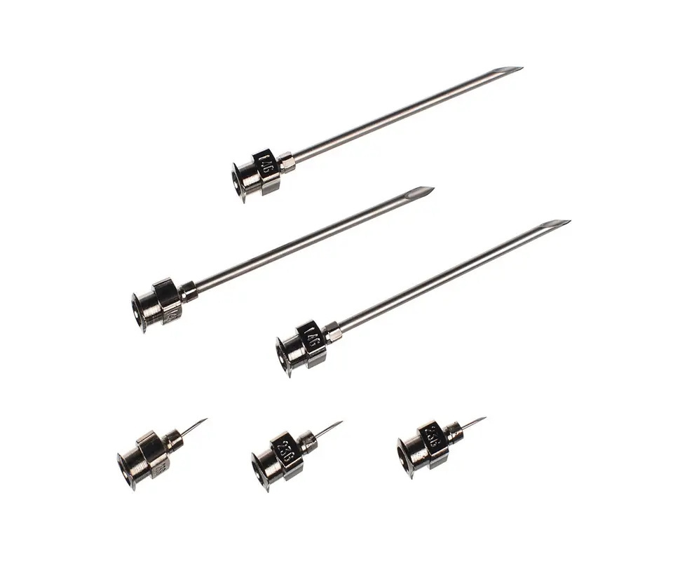 Poultry Livestock Metal Vaccination Stainless Steel Veterinary Needles Syringes Needles