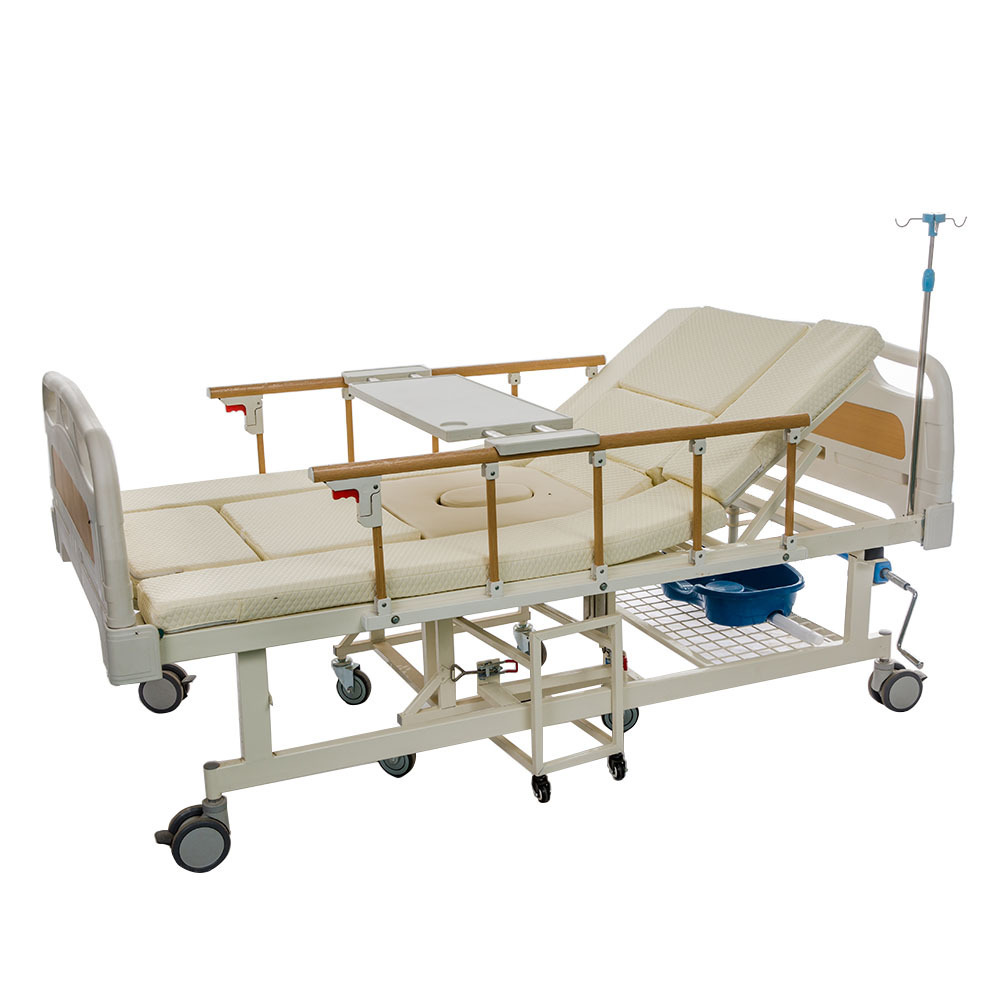 Cheap Nurse Bed Wheelchair Electric Multi Functional Patient Bed Wheelchair Medical Hospital Bed for Disabled People