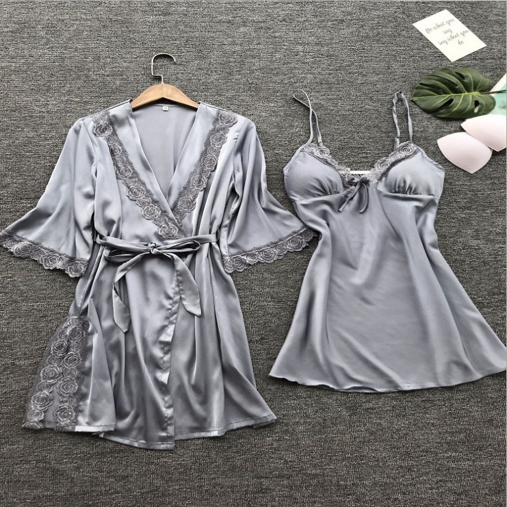 Hot selling Women Pajamas Nightgown Plus Size Home Underwear Nightdress