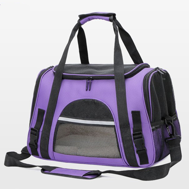 2023 New Portable Pet Bag Cat Dog Outing Messenger Bag Breathable Pet Car Bag