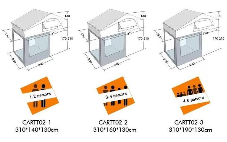 camping Trailer car roof top tent rooftop tent for sale