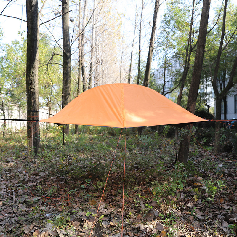 Suspended Tree House Tent 2 Person With Mosquito Net And Rain Fly Waterproof Camping Tent Hammock