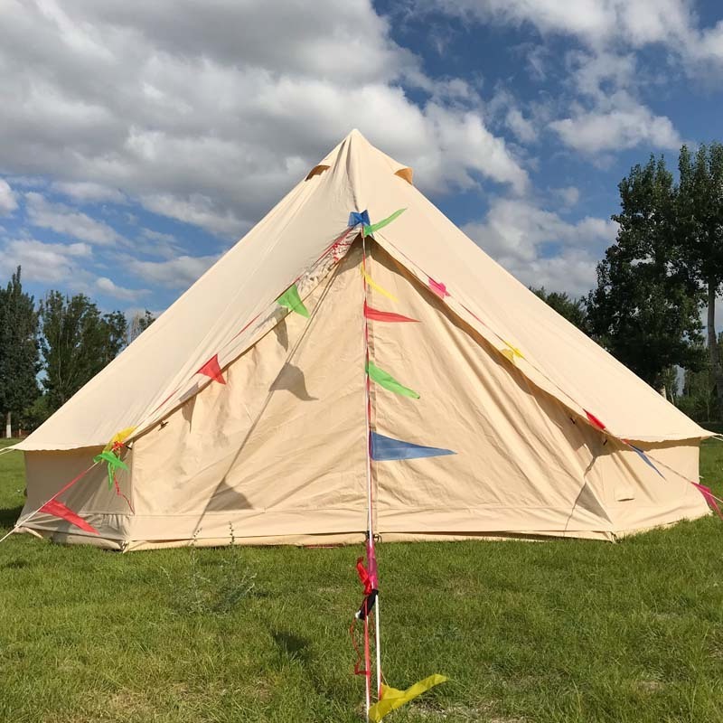 Family used big tent outdoor yurt safari canvas bell tent for sale