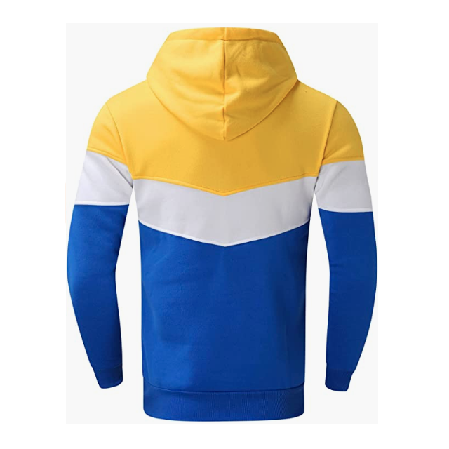 Top Selling Summer Trendy Slim Fit Yellow And Blue Color Tracksuit Available For Men In Affordable Price OEM ODM service