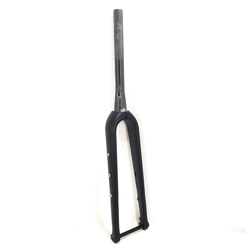 CW Gravel Fork 700C Disc Full Carbon Fiber Road Bike Fork 100*12mm for bicycle Carbon frame carbon fork 700*45C/650B*2.1